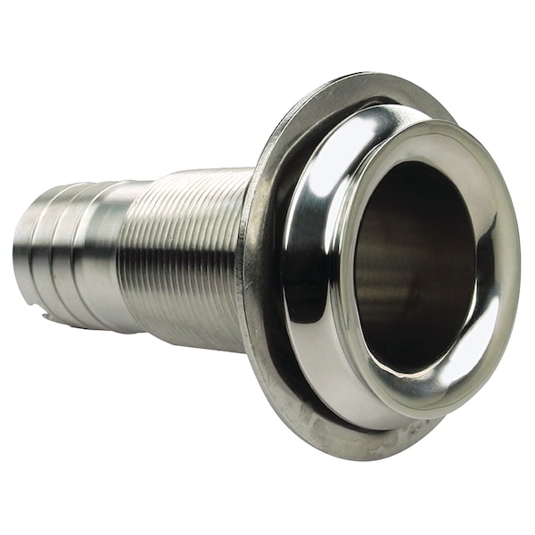 rionmelページ Seachoice Mega-Flow Dripless 316 Stainless Thru Hull, 1-1/8